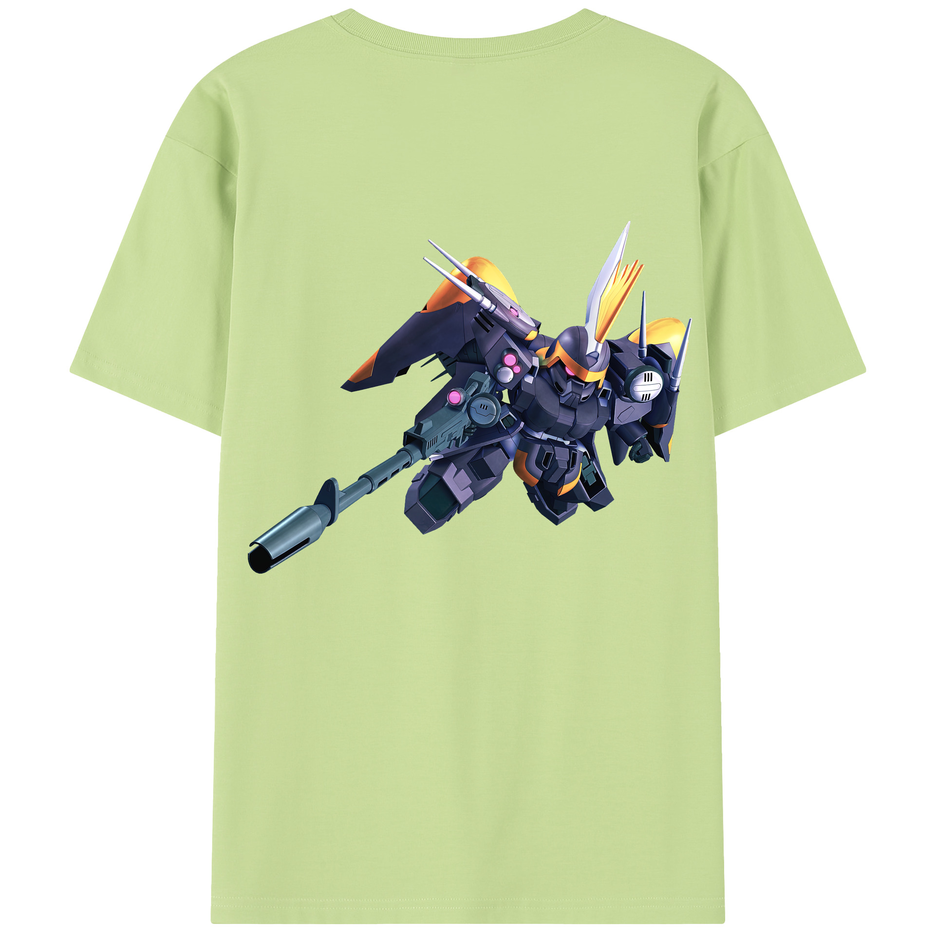 （画像用） 機動戦士ガンダム Mobile Suit Gundam 綿100％半袖Tシャツ（背面プリント）